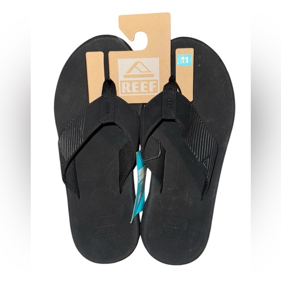 Reef New Cushion Phantom 2.0 Black Flip Flops - Picture 5 of 8